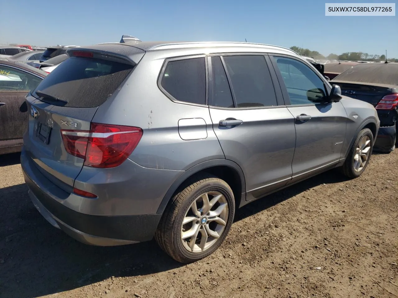 2013 BMW X3 xDrive35I VIN: 5UXWX7C58DL977265 Lot: 69534594