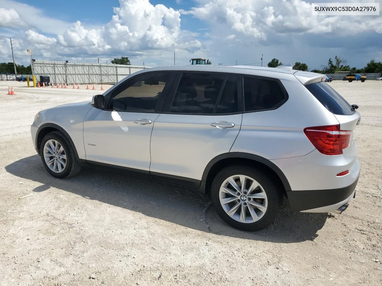 2013 BMW X3 xDrive28I VIN: 5UXWX9C53D0A27976 Lot: 69815414