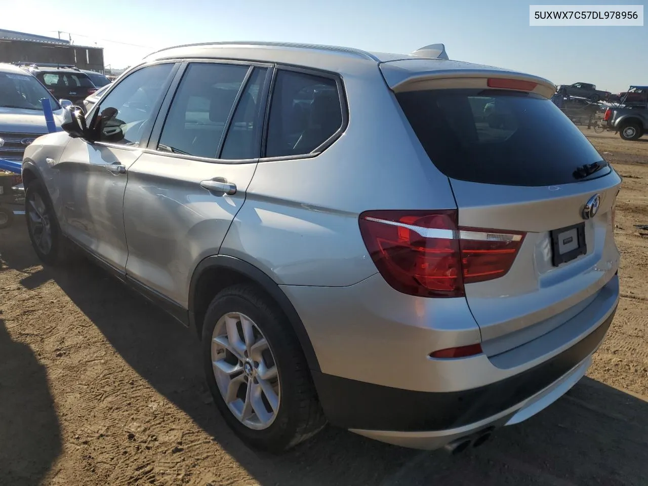 2013 BMW X3 xDrive35I VIN: 5UXWX7C57DL978956 Lot: 70033744