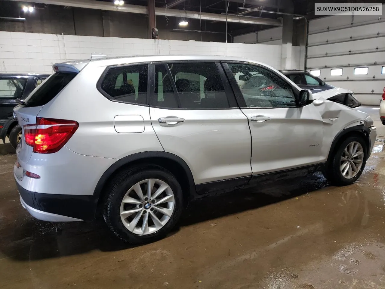 2013 BMW X3 xDrive28I VIN: 5UXWX9C51D0A26258 Lot: 70308994