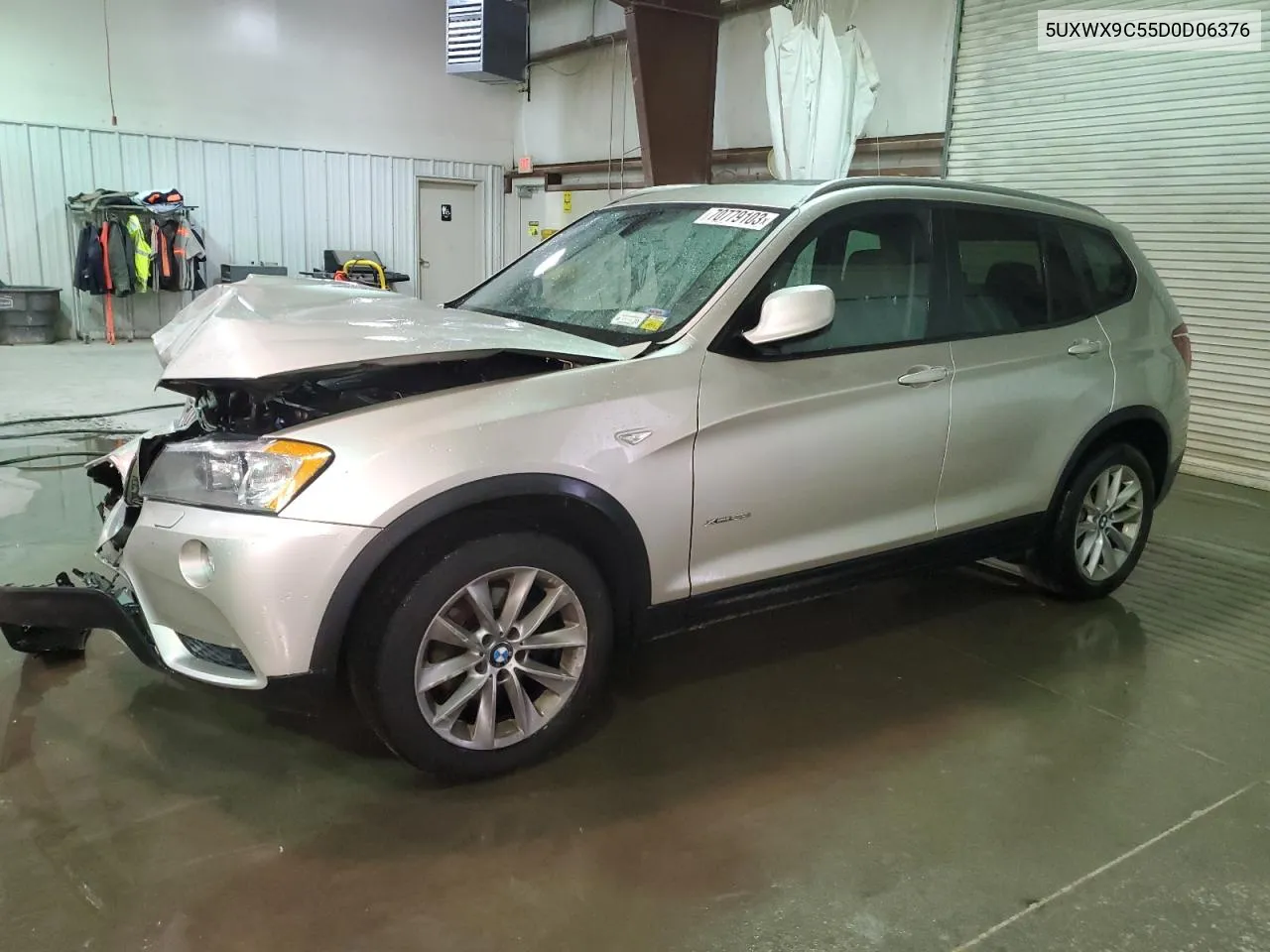 2013 BMW X3 xDrive28I VIN: 5UXWX9C55D0D06376 Lot: 70779103