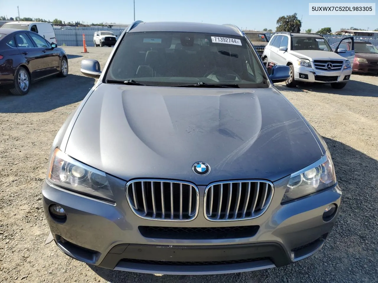 2013 BMW X3 xDrive35I VIN: 5UXWX7C52DL983305 Lot: 71392744