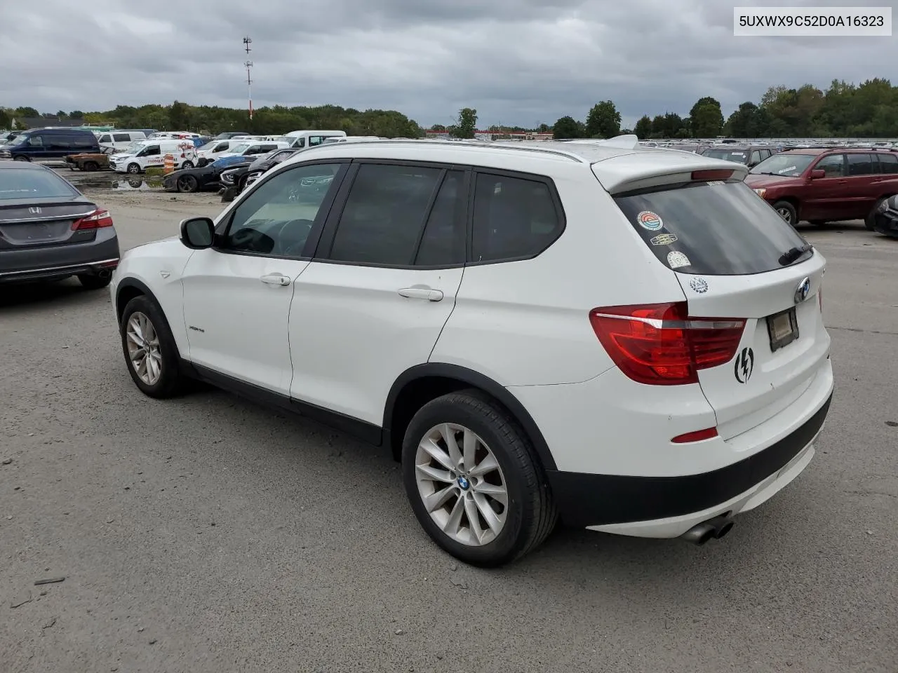 2013 BMW X3 xDrive28I VIN: 5UXWX9C52D0A16323 Lot: 71767184