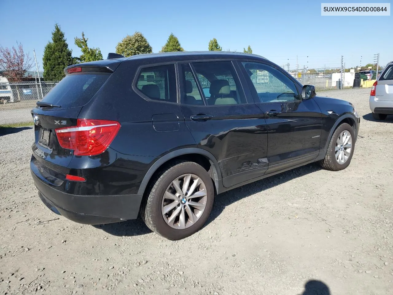 2013 BMW X3 xDrive28I VIN: 5UXWX9C54D0D00844 Lot: 71954874