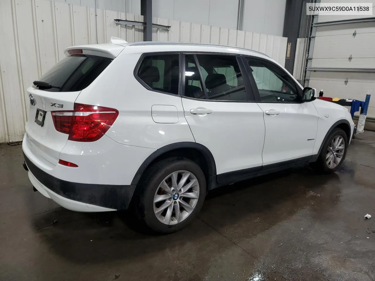 5UXWX9C59D0A11538 2013 BMW X3 xDrive28I