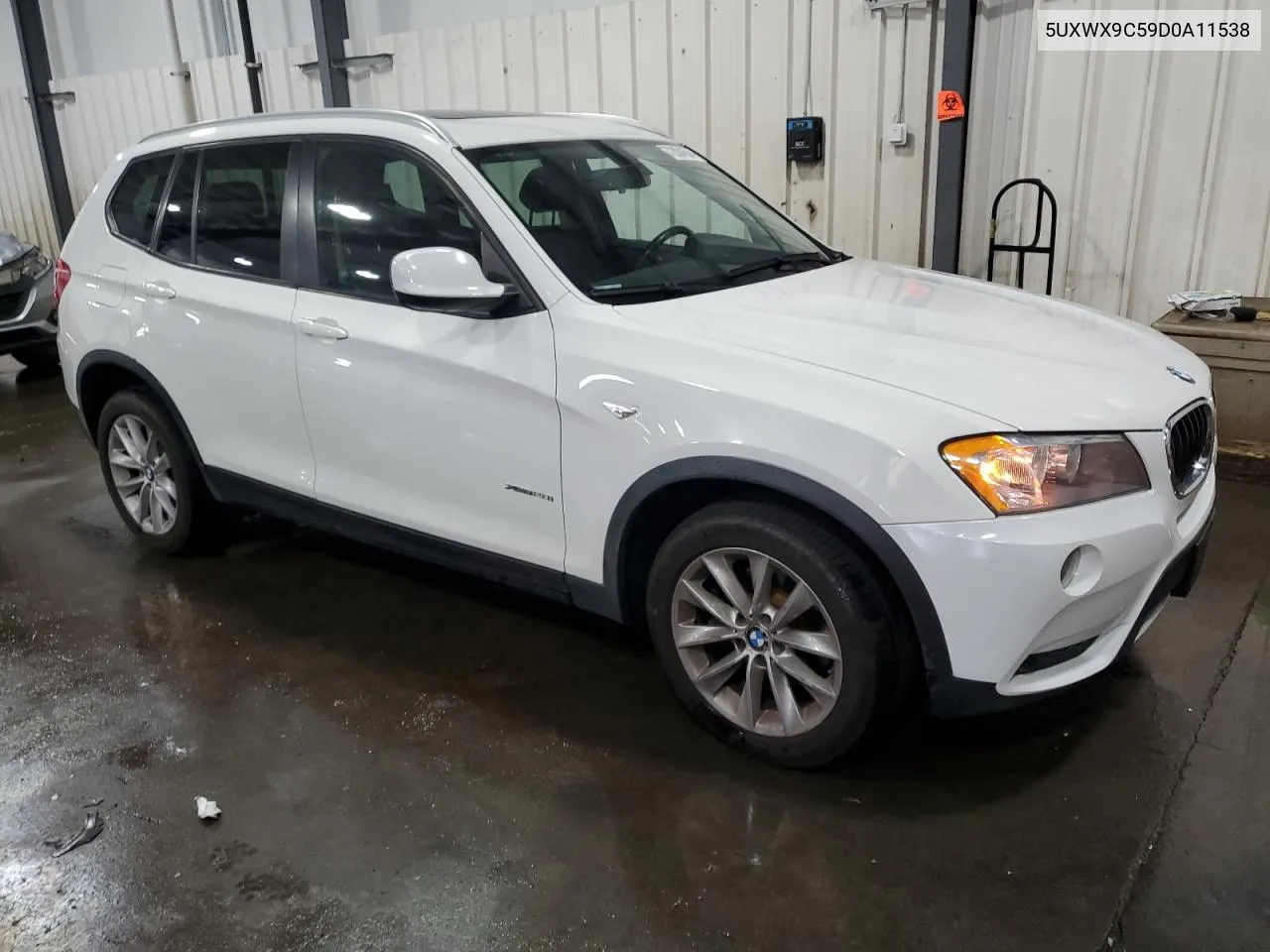 2013 BMW X3 xDrive28I VIN: 5UXWX9C59D0A11538 Lot: 72004564