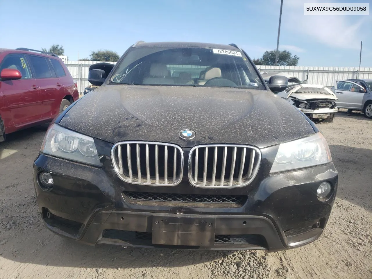 2013 BMW X3 xDrive28I VIN: 5UXWX9C56D0D09058 Lot: 72286004