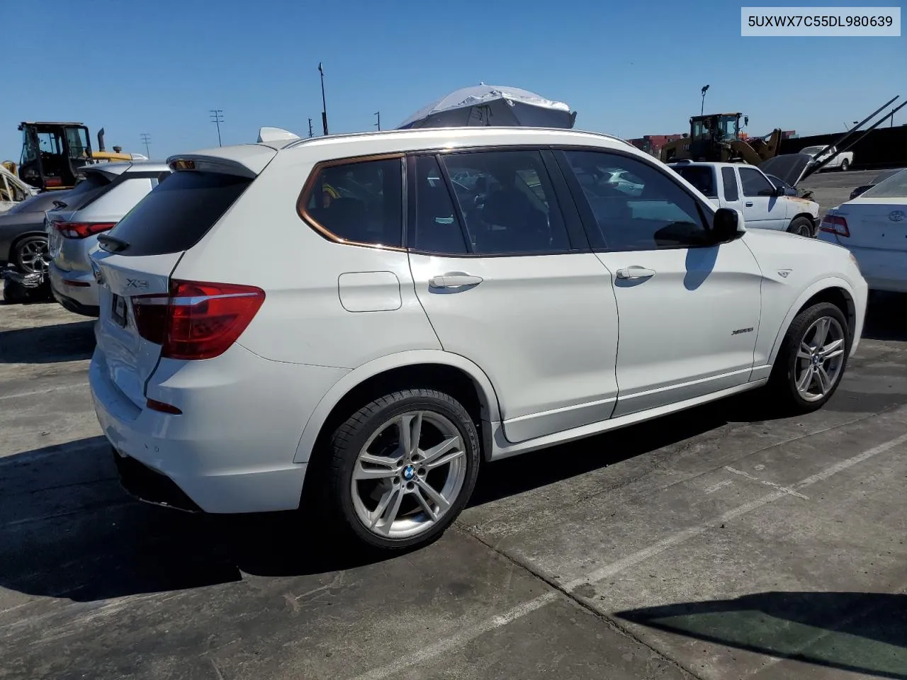 2013 BMW X3 xDrive35I VIN: 5UXWX7C55DL980639 Lot: 72538214