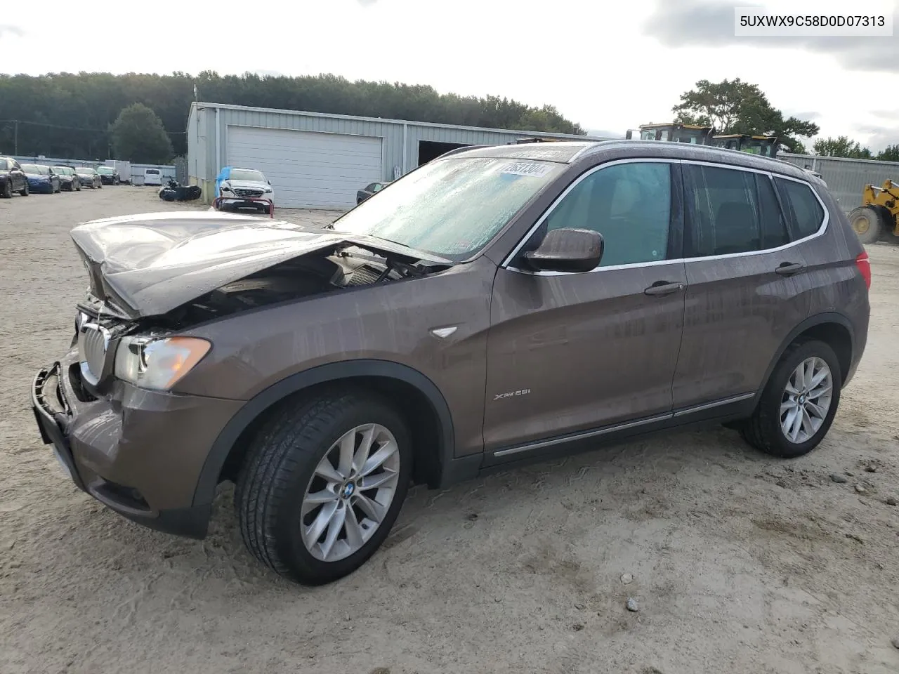 2013 BMW X3 xDrive28I VIN: 5UXWX9C58D0D07313 Lot: 72631304