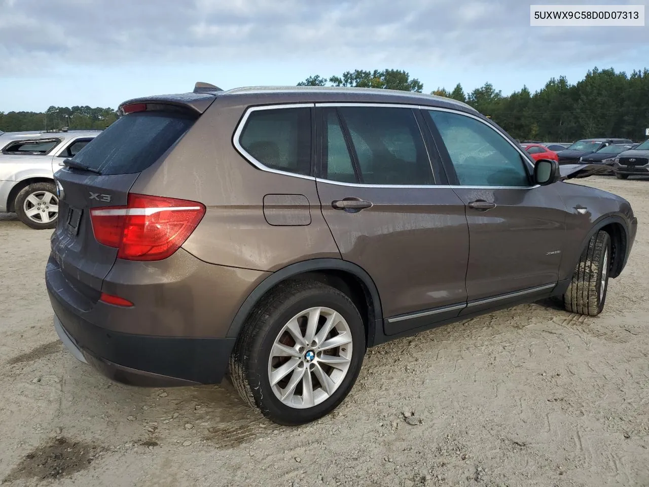 2013 BMW X3 xDrive28I VIN: 5UXWX9C58D0D07313 Lot: 72631304