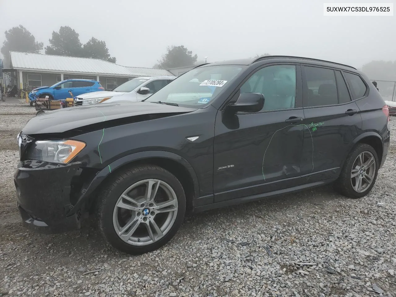 2013 BMW X3 xDrive35I VIN: 5UXWX7C53DL976525 Lot: 72705284