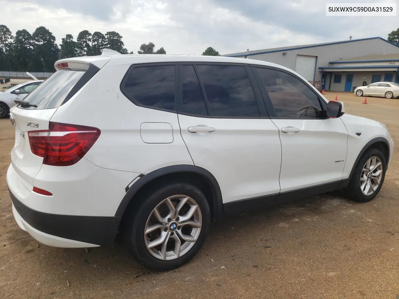 2013 BMW X3 xDrive28I VIN: 5UXWX9C59D0A31529 Lot: 73144714