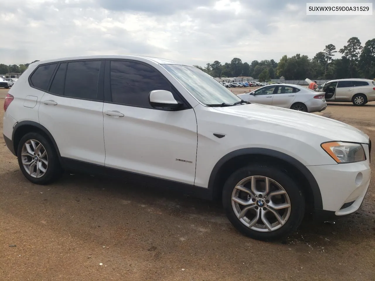 2013 BMW X3 xDrive28I VIN: 5UXWX9C59D0A31529 Lot: 73144714