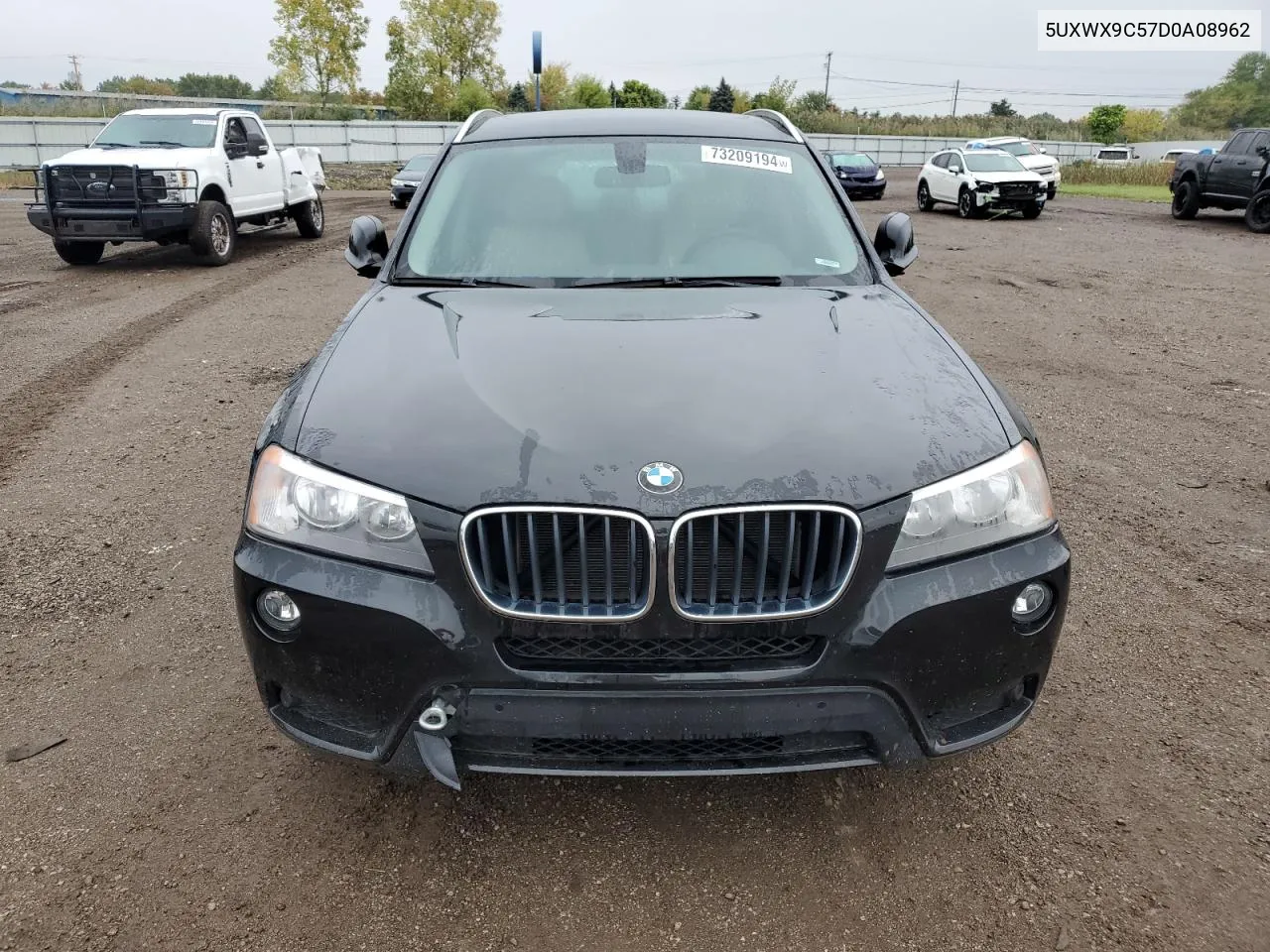 2013 BMW X3 xDrive28I VIN: 5UXWX9C57D0A08962 Lot: 73209194