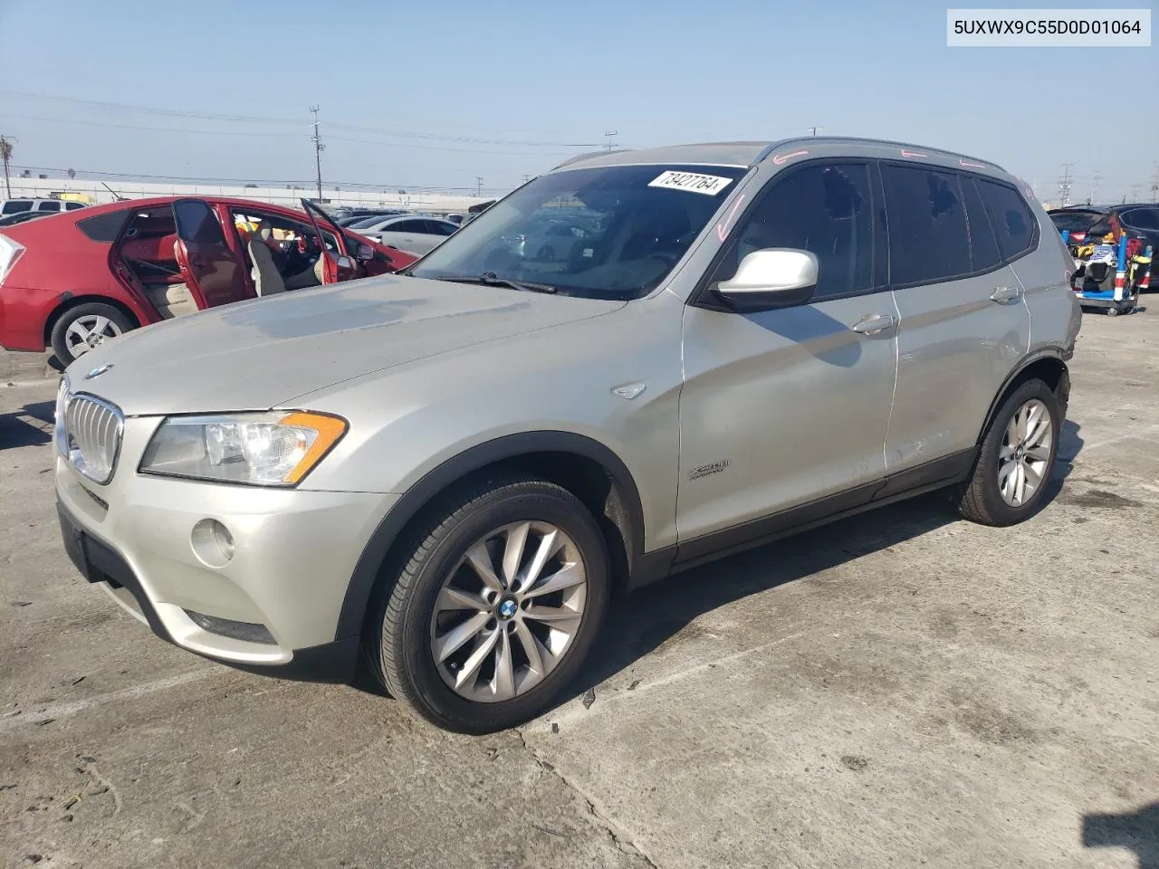 2013 BMW X3 xDrive28I VIN: 5UXWX9C55D0D01064 Lot: 73427764