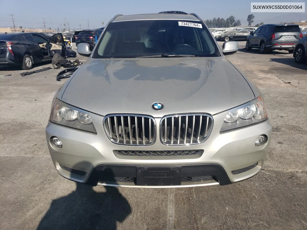 2013 BMW X3 xDrive28I VIN: 5UXWX9C55D0D01064 Lot: 73427764