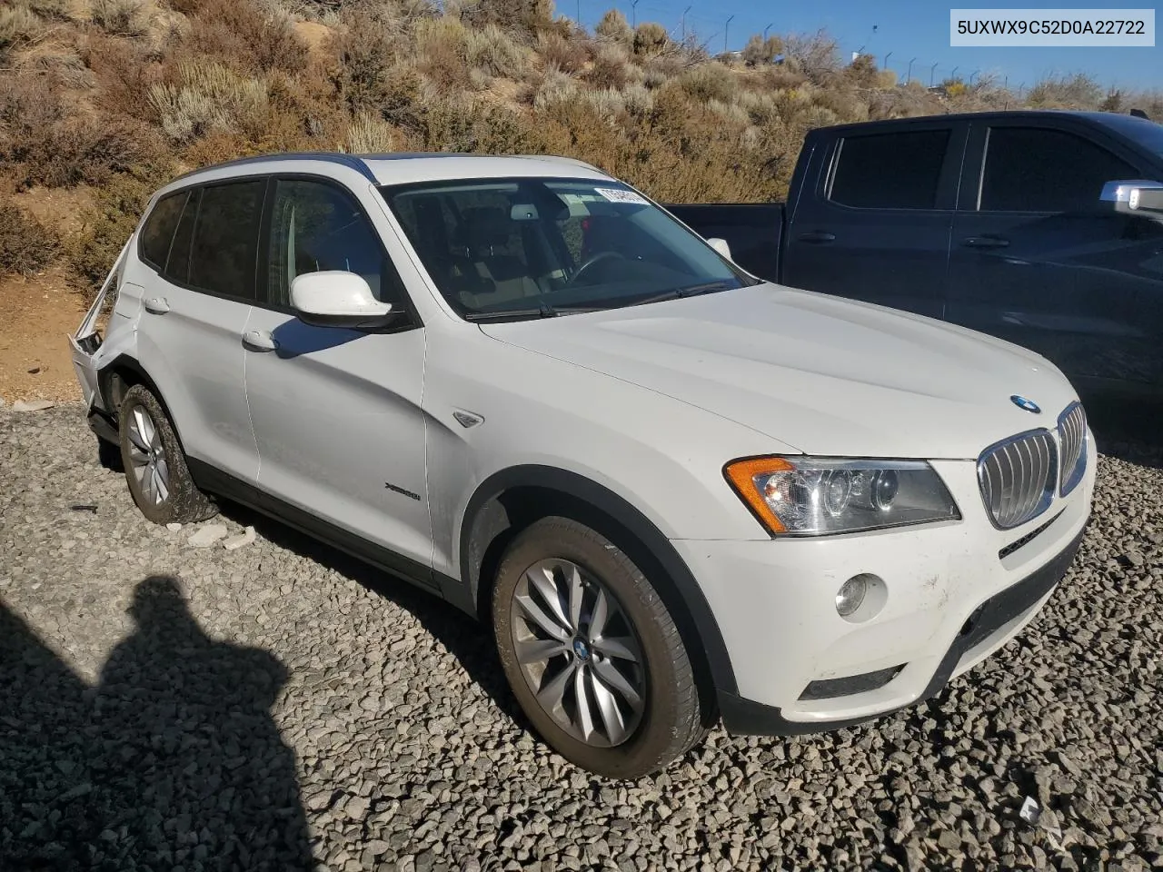 2013 BMW X3 xDrive28I VIN: 5UXWX9C52D0A22722 Lot: 73548514