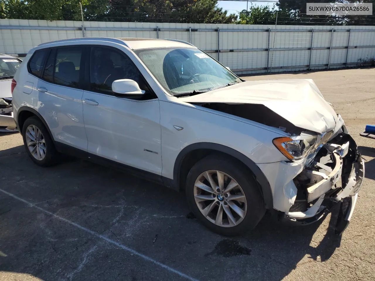 2013 BMW X3 xDrive28I VIN: 5UXWX9C57D0A26586 Lot: 73727414