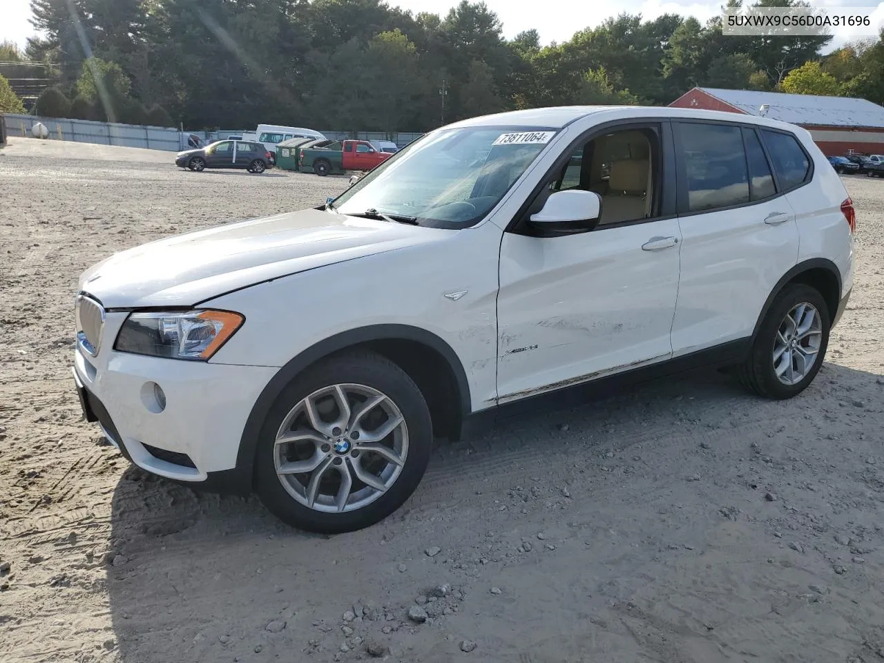 2013 BMW X3 xDrive28I VIN: 5UXWX9C56D0A31696 Lot: 73811064