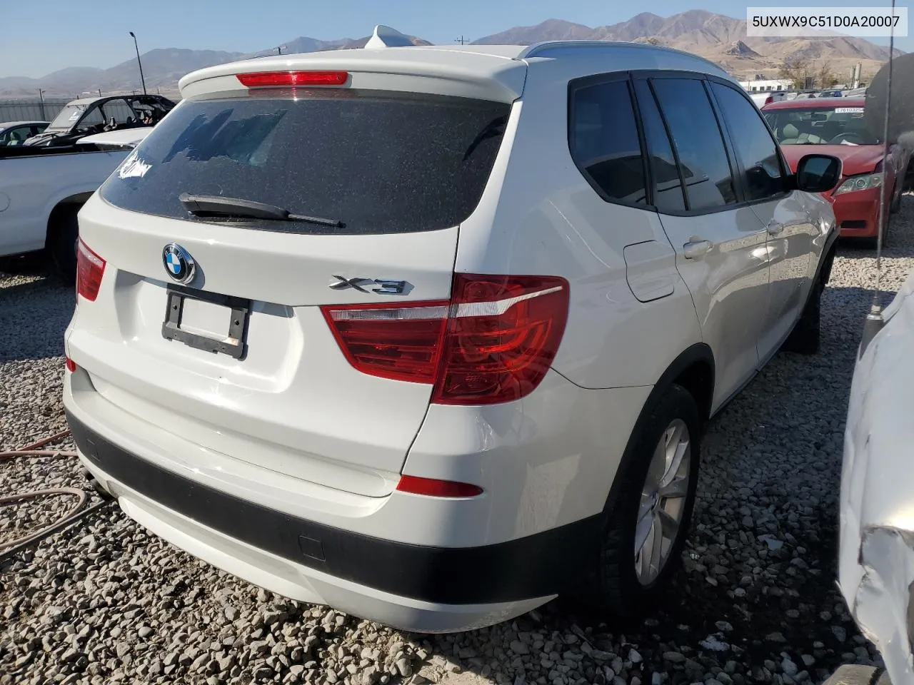 5UXWX9C51D0A20007 2013 BMW X3 xDrive28I