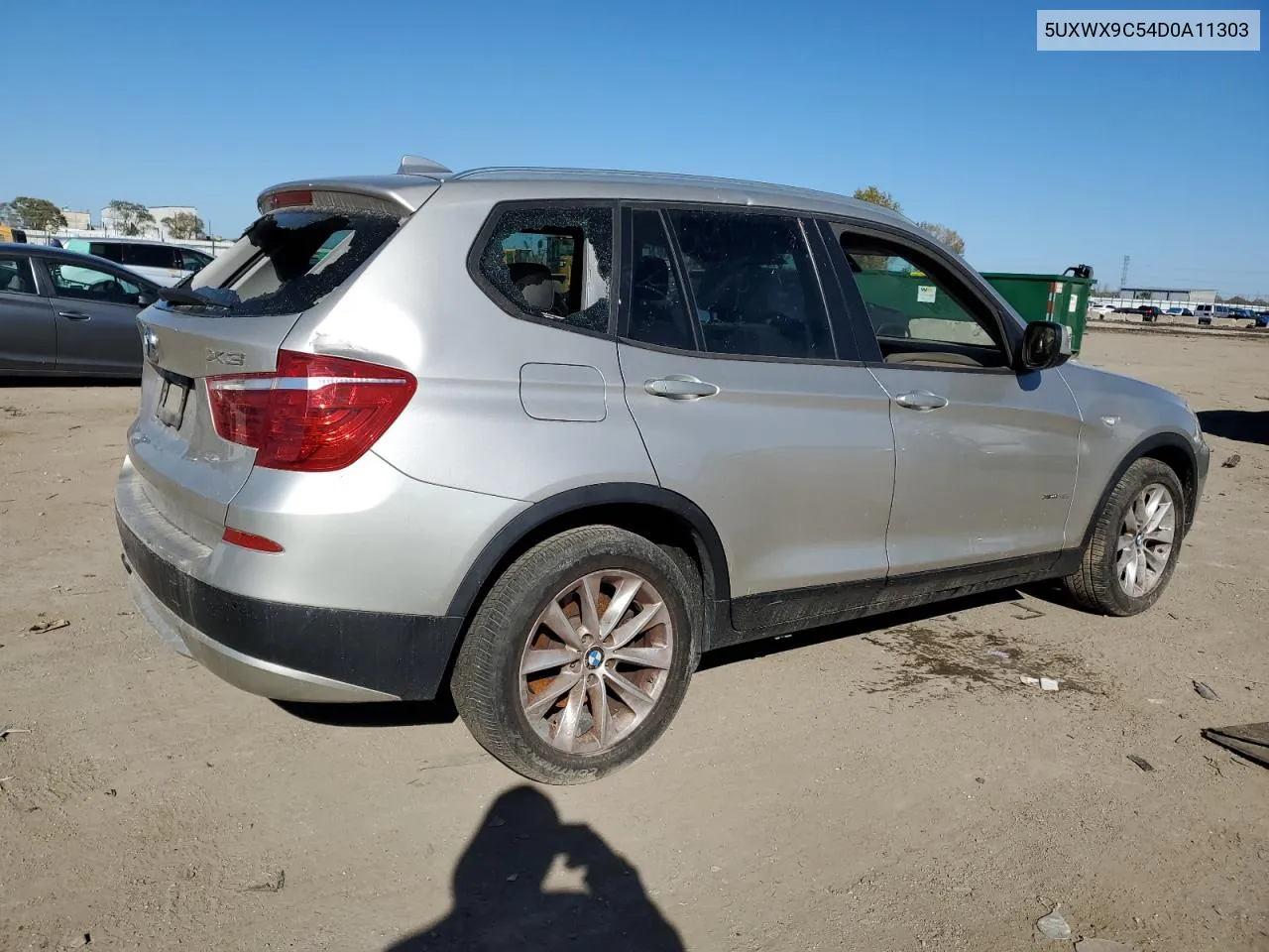 2013 BMW X3 xDrive28I VIN: 5UXWX9C54D0A11303 Lot: 74826774