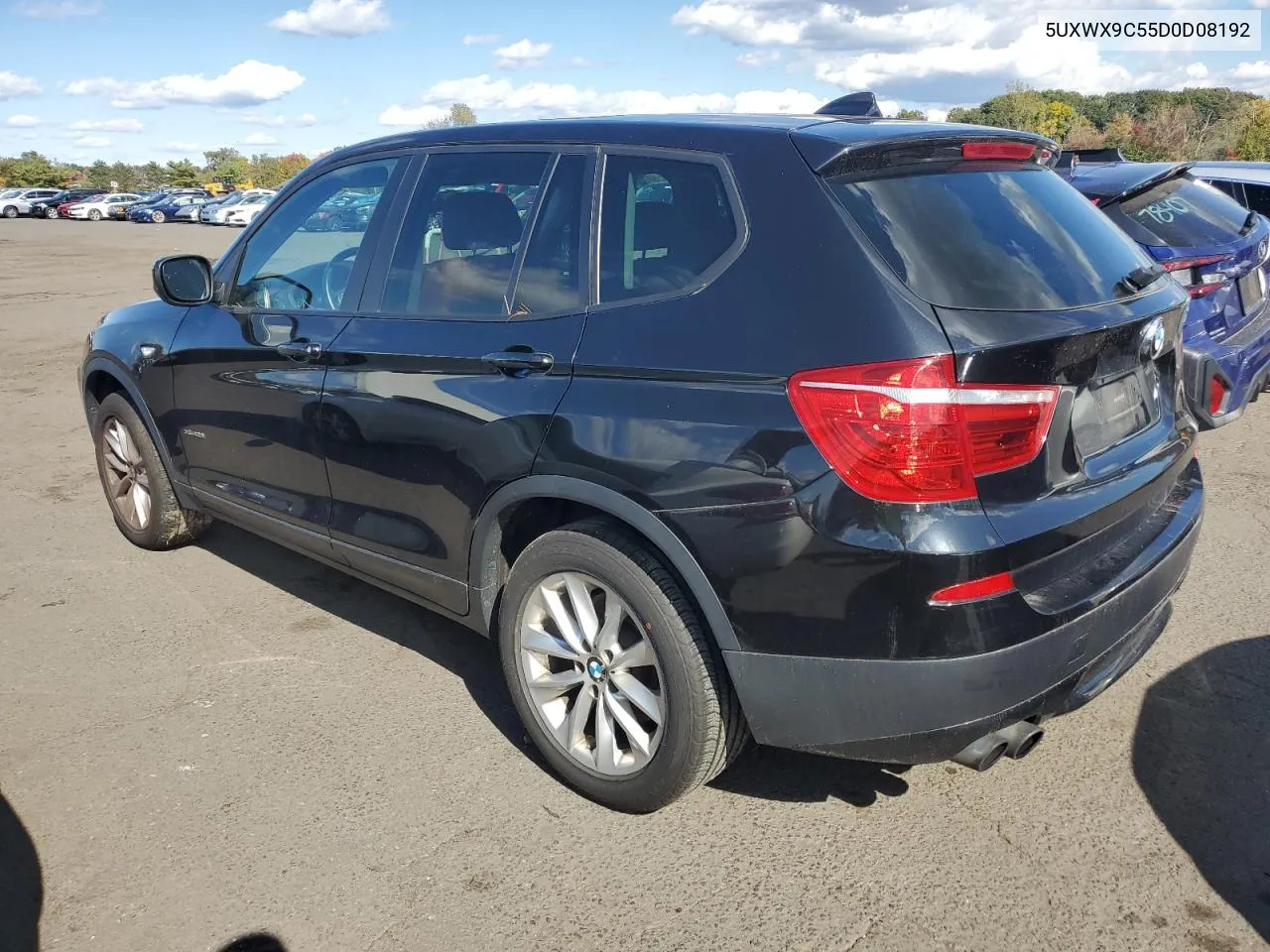 2013 BMW X3 xDrive28I VIN: 5UXWX9C55D0D08192 Lot: 75191204