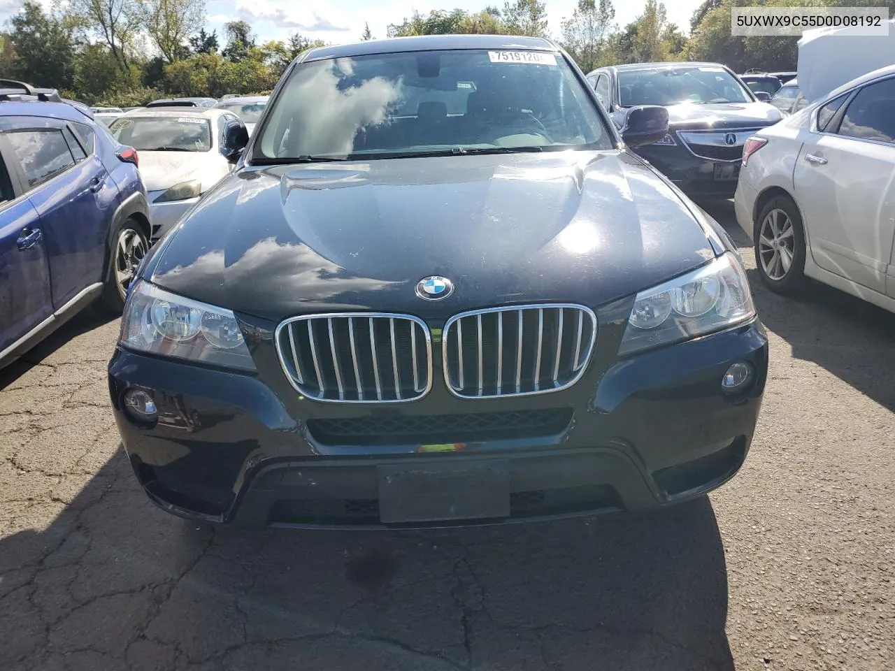 2013 BMW X3 xDrive28I VIN: 5UXWX9C55D0D08192 Lot: 75191204