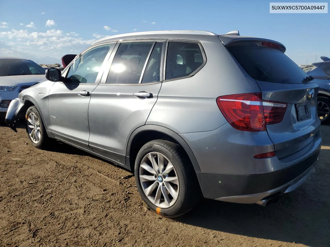 2013 BMW X3 xDrive28I VIN: 5UXWX9C57D0A09447 Lot: 75615994