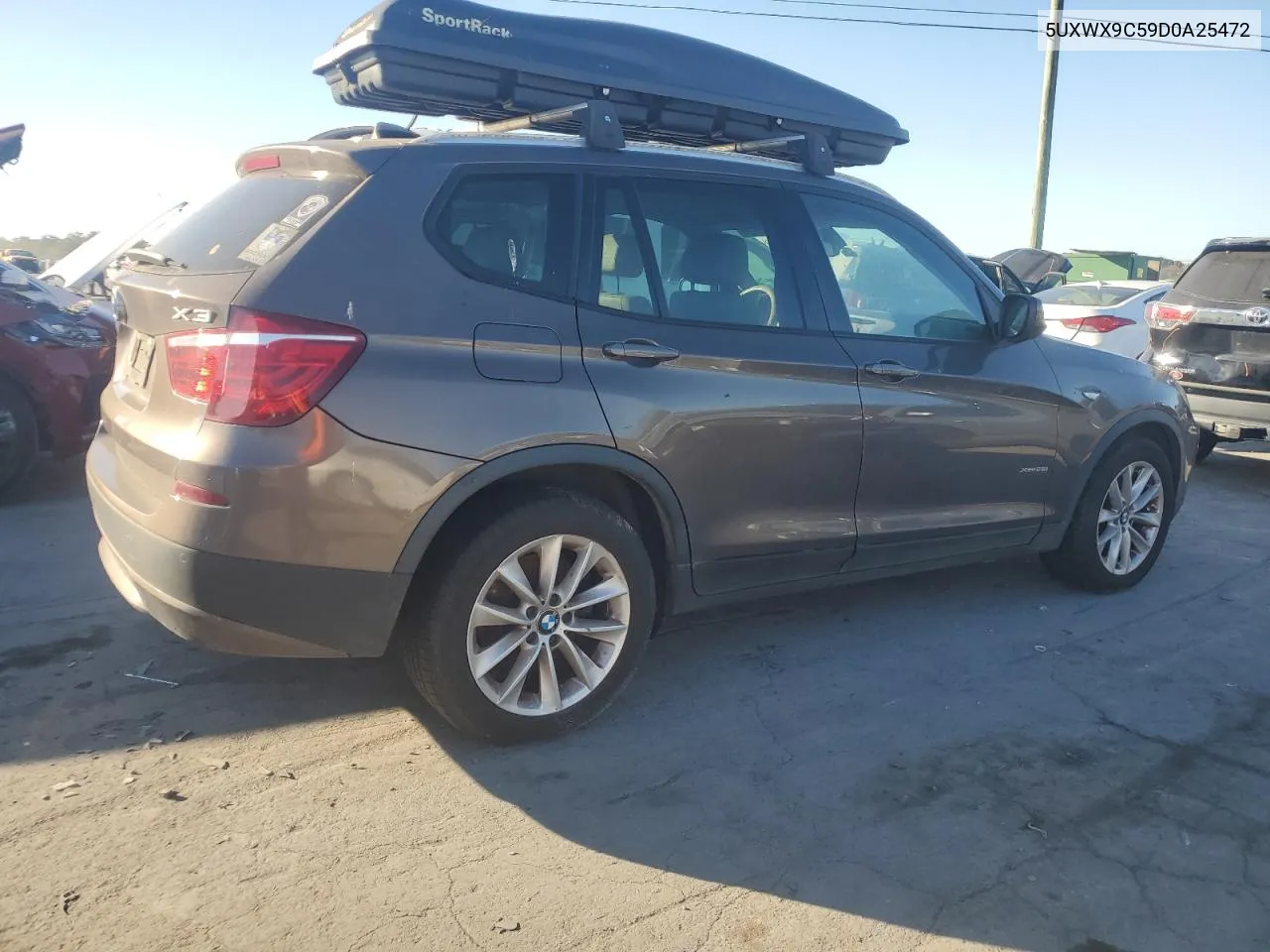 2013 BMW X3 xDrive28I VIN: 5UXWX9C59D0A25472 Lot: 75704214