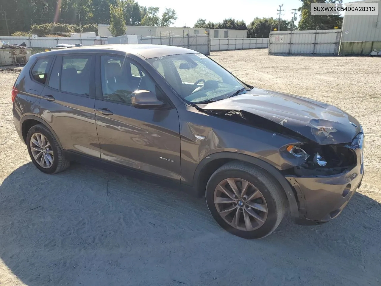 2013 BMW X3 xDrive28I VIN: 5UXWX9C54D0A28313 Lot: 75823584