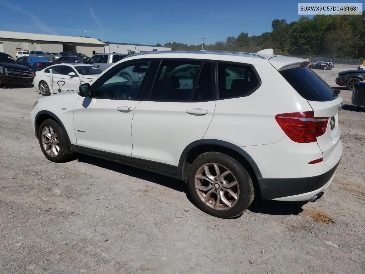 2013 BMW X3 xDrive28I VIN: 5UXWX9C57D0A31531 Lot: 76020174