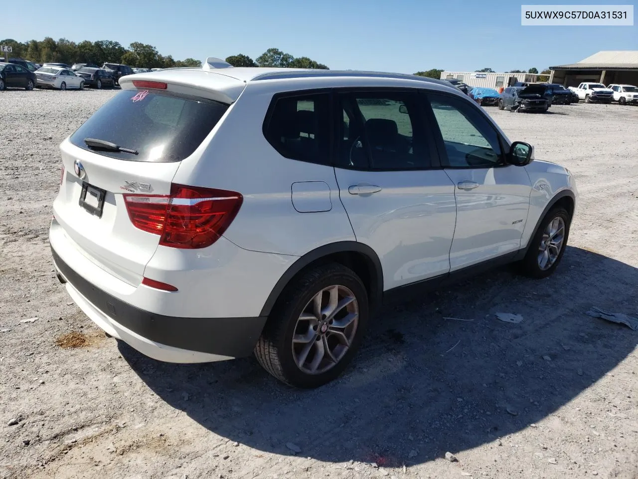 2013 BMW X3 xDrive28I VIN: 5UXWX9C57D0A31531 Lot: 76020174