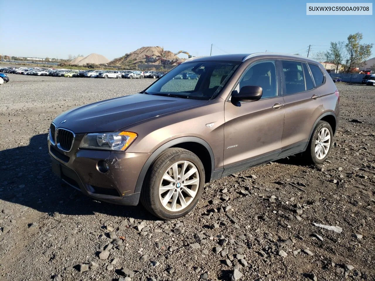 2013 BMW X3 xDrive28I VIN: 5UXWX9C59D0A09708 Lot: 76754384