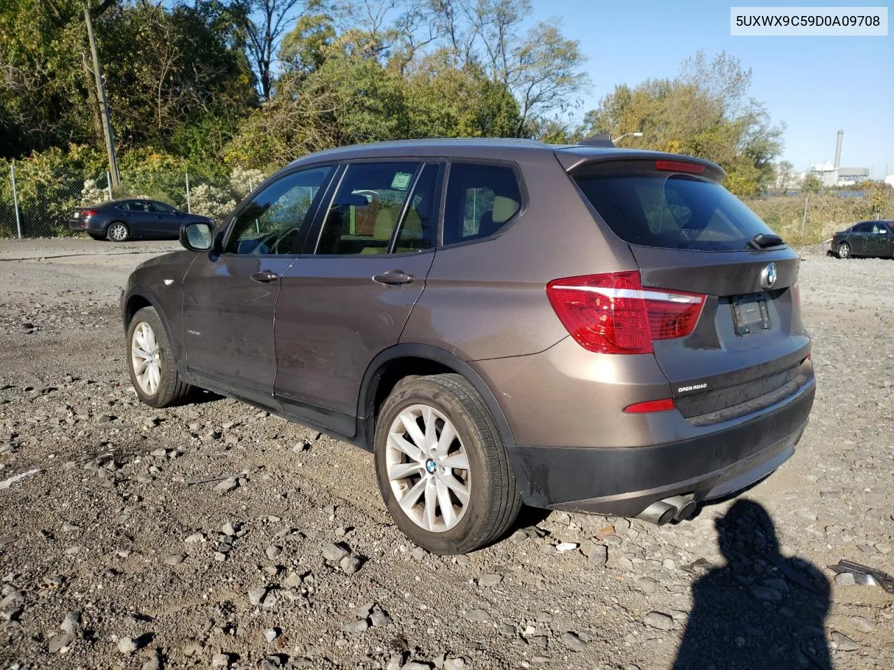 2013 BMW X3 xDrive28I VIN: 5UXWX9C59D0A09708 Lot: 76754384