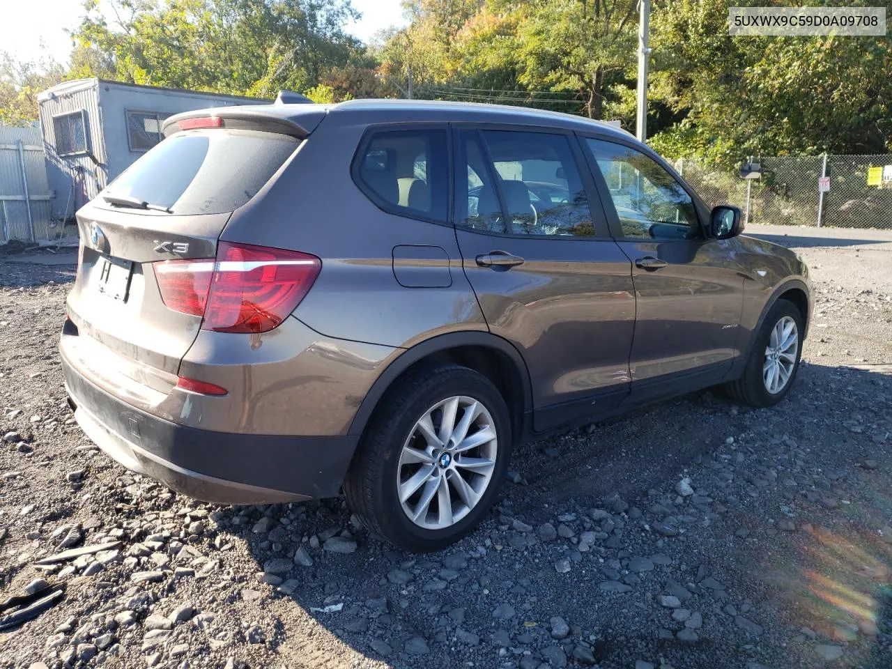 2013 BMW X3 xDrive28I VIN: 5UXWX9C59D0A09708 Lot: 76754384