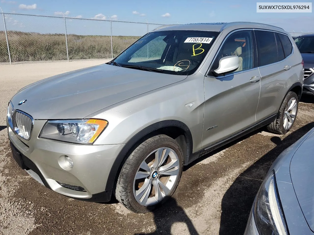 2013 BMW X3 xDrive35I VIN: 5UXWX7C5XDL976294 Lot: 77557814