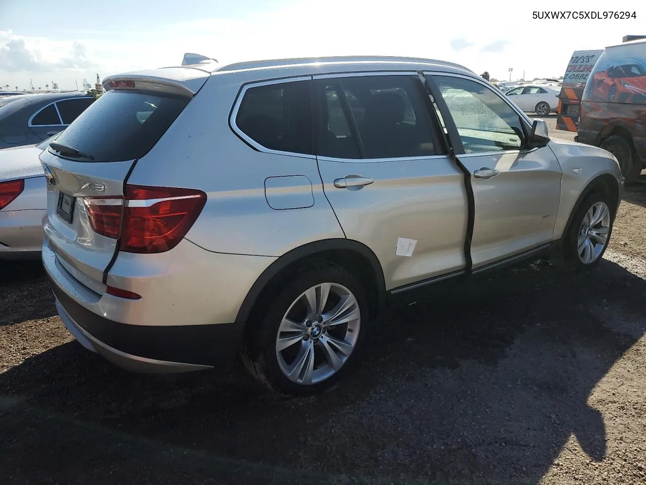 2013 BMW X3 xDrive35I VIN: 5UXWX7C5XDL976294 Lot: 77557814