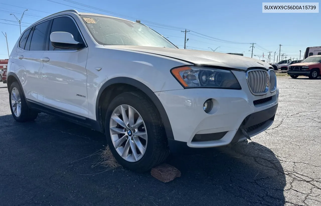 2013 BMW X3 xDrive28I VIN: 5UXWX9C56D0A15739 Lot: 78208044