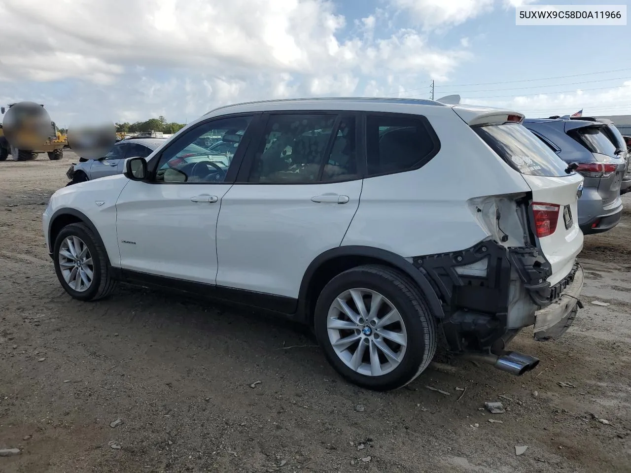 2013 BMW X3 xDrive28I VIN: 5UXWX9C58D0A11966 Lot: 78778904