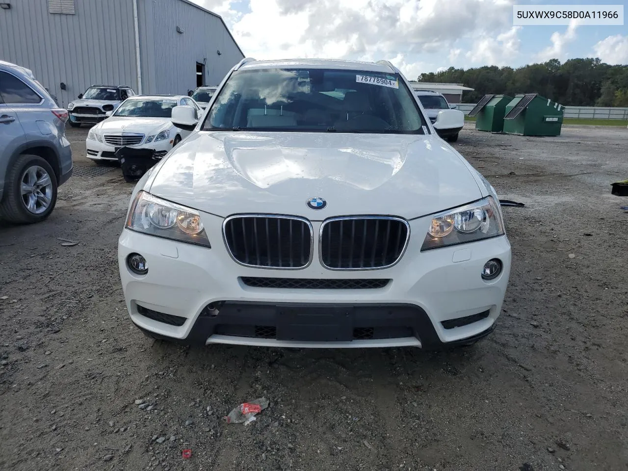 2013 BMW X3 xDrive28I VIN: 5UXWX9C58D0A11966 Lot: 78778904