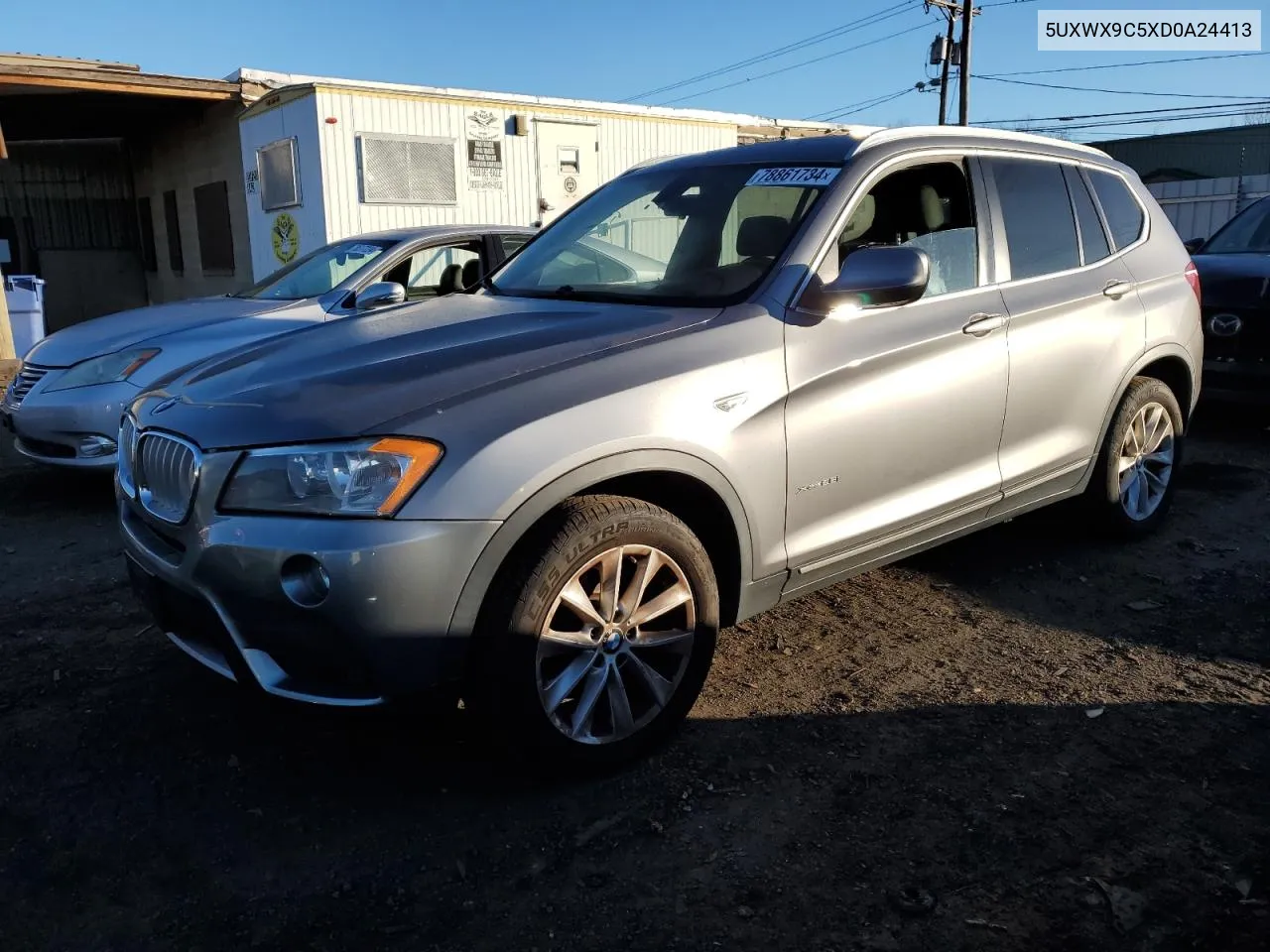 2013 BMW X3 xDrive28I VIN: 5UXWX9C5XD0A24413 Lot: 78861734