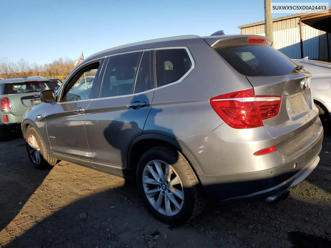 2013 BMW X3 xDrive28I VIN: 5UXWX9C5XD0A24413 Lot: 78861734