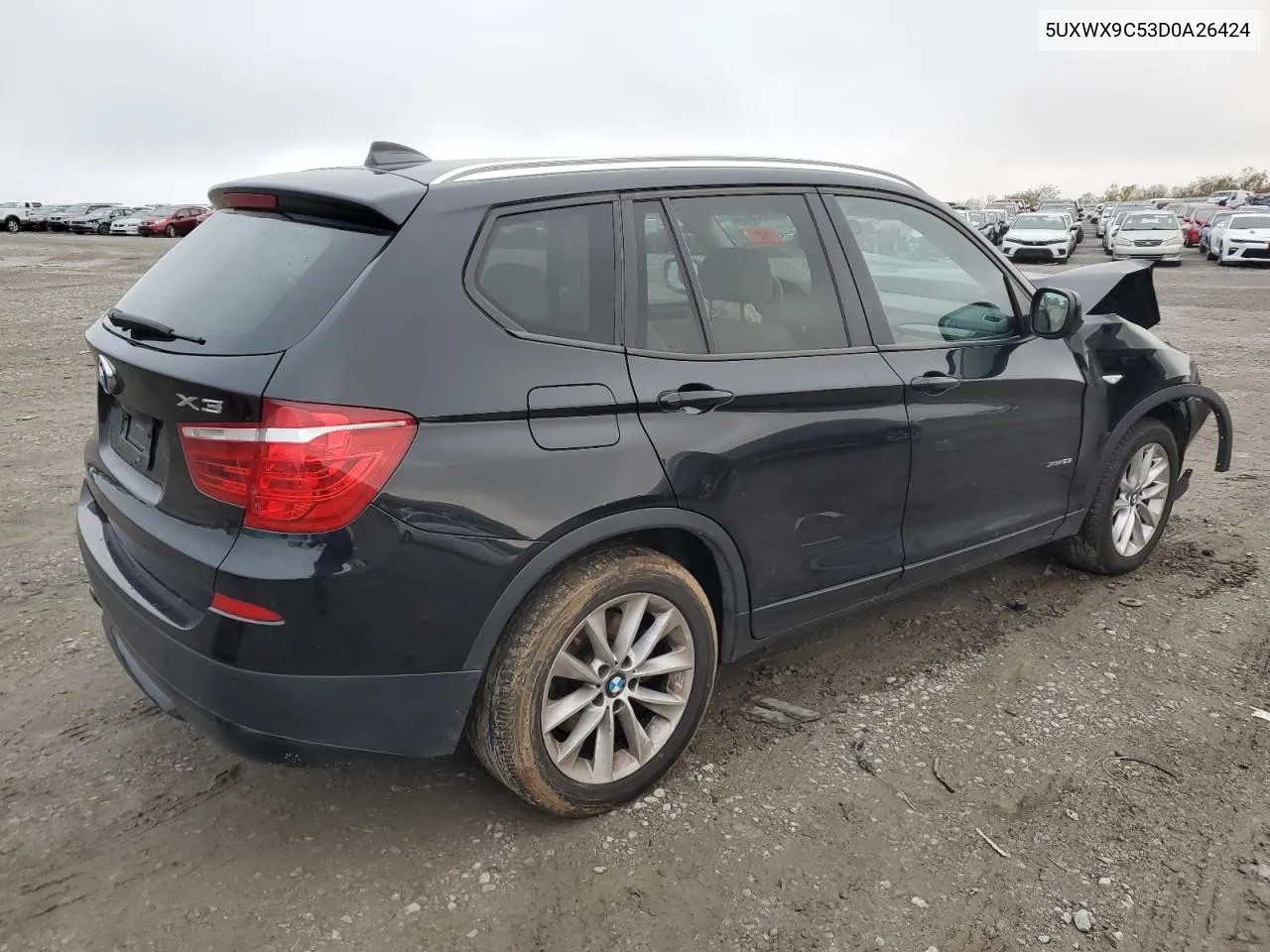 2013 BMW X3 xDrive28I VIN: 5UXWX9C53D0A26424 Lot: 79055814