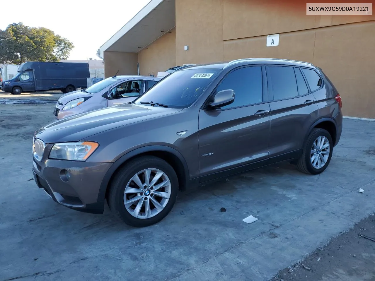 2013 BMW X3 xDrive28I VIN: 5UXWX9C59D0A19221 Lot: 80161264