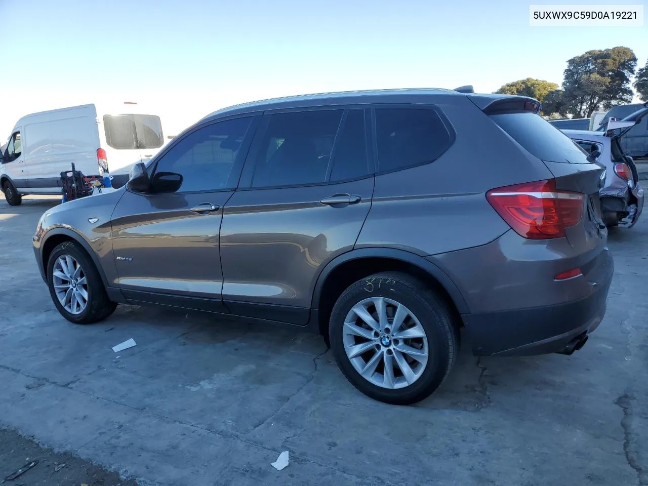 2013 BMW X3 xDrive28I VIN: 5UXWX9C59D0A19221 Lot: 80161264