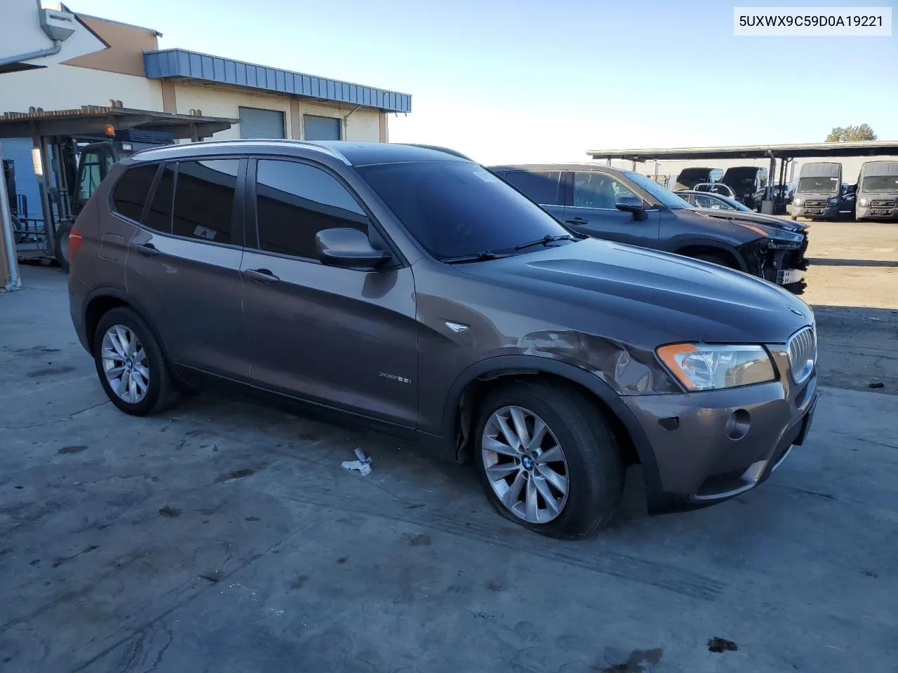 2013 BMW X3 xDrive28I VIN: 5UXWX9C59D0A19221 Lot: 80161264