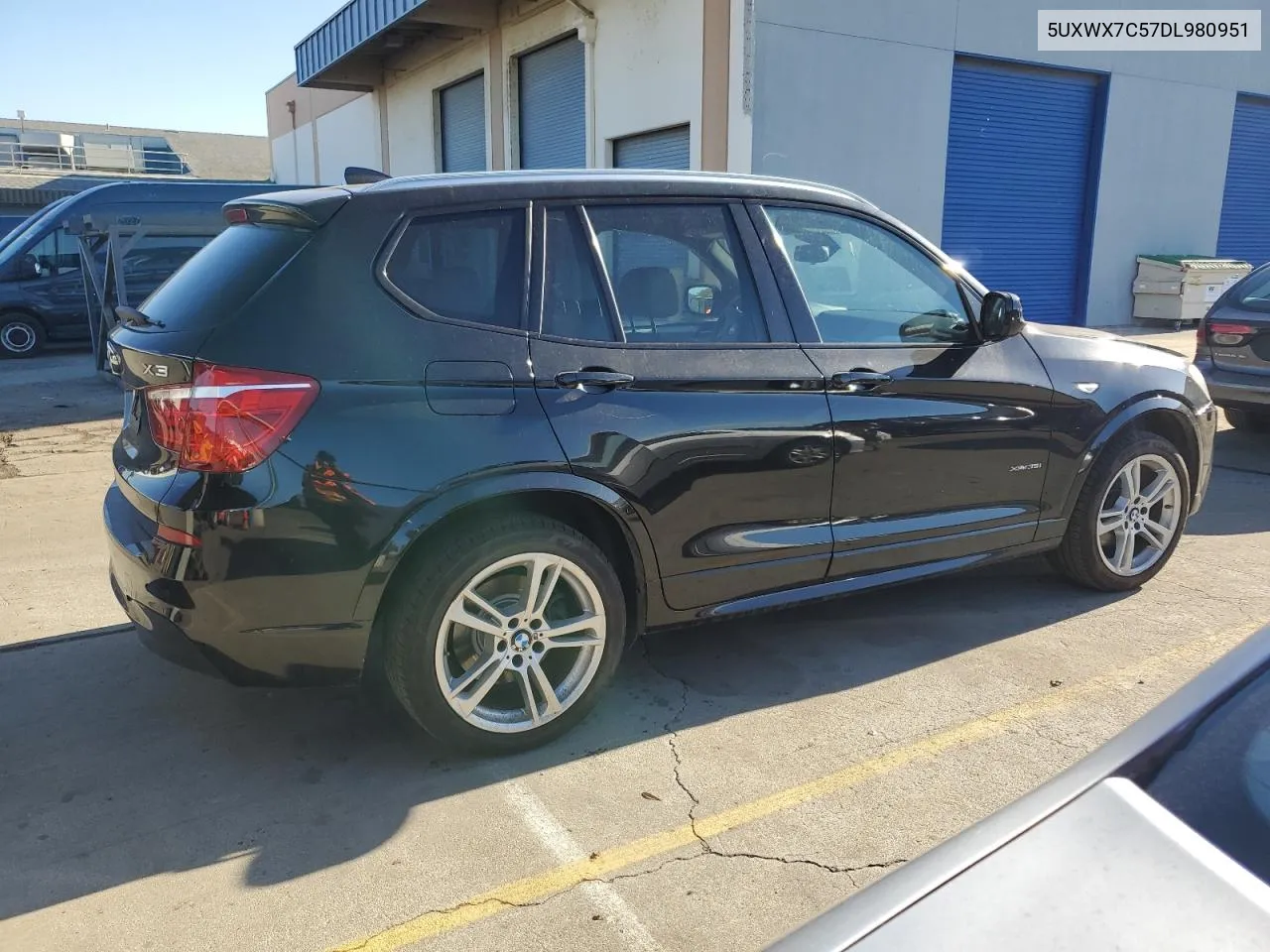 2013 BMW X3 xDrive35I VIN: 5UXWX7C57DL980951 Lot: 80961434