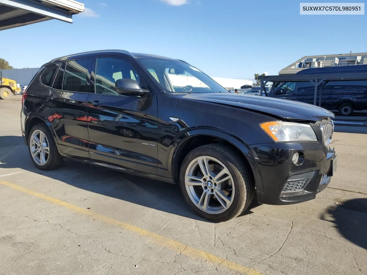 2013 BMW X3 xDrive35I VIN: 5UXWX7C57DL980951 Lot: 80961434