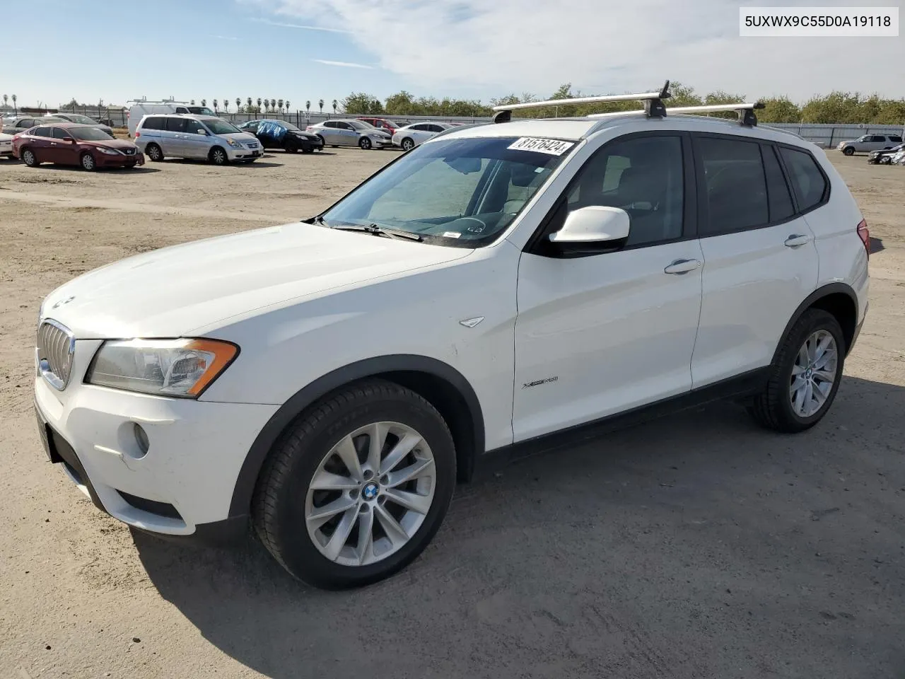 2013 BMW X3 xDrive28I VIN: 5UXWX9C55D0A19118 Lot: 81576424