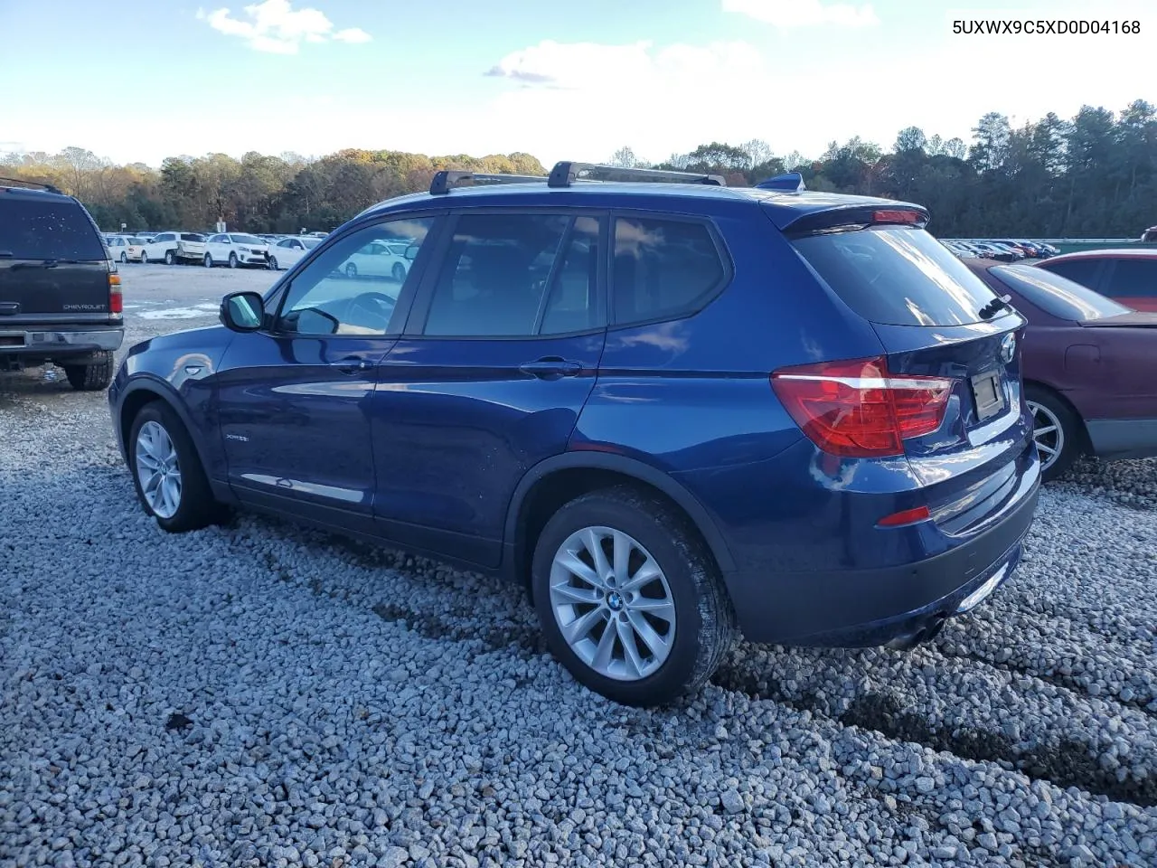 2013 BMW X3 xDrive28I VIN: 5UXWX9C5XD0D04168 Lot: 81694904